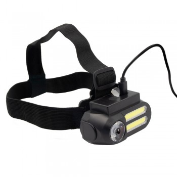 Head torch with LED and COB light | Chad