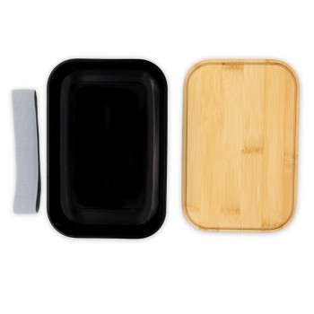 Lunch box 850 ml, bamboo lid | Weston