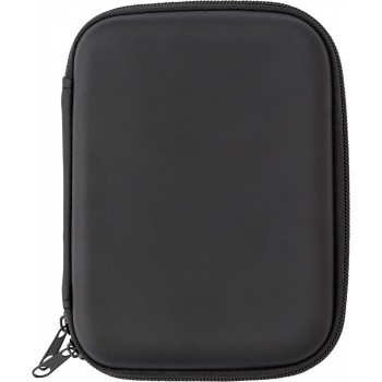 Tool set, 24 pcs: 5 sockets, 3 hexagonal screwdrivers, 9 screw bits, 1 socket, 1 measuring tape, 2 precision screwdrivers, 1 screwdriver handle, 1 extension bar, 1 set of pliers, in zipped leather case AIV7256-03