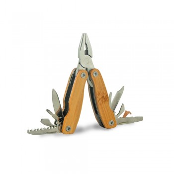 Multifunctional tool with bamboo grip, 9 functions AIV7259-00
