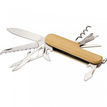 Multifunctional tool 9 el., pocket knife, keyring AIV7261-17