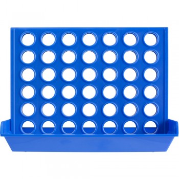 Game, foldable Game 4 in 1, foldable, including 2 polybags with 21 yellow and 21 red chips, with pouch AIV7338-04