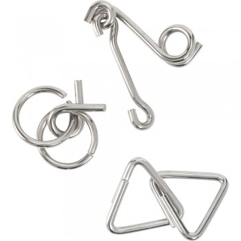 Mind game set, 3 games in drawstring pouch AIV7346-20