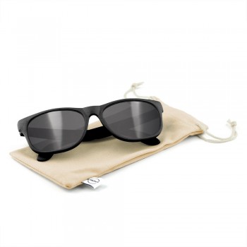 Wheat straw sunglasses B'RIGHT | Adam Sunglasses BRIGHT with UV400 protection, made from wheat straw, matt frames, cotton case included AIV7375-03