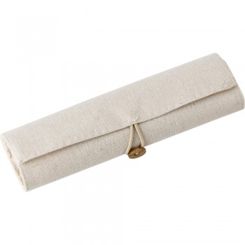 School set, pencil case School set in pouch, 6 coloured pencils, sharpener, eraser AIV7378-25