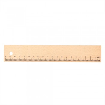 Wooden ruler | Colton Wooden ruler 20 cm AIV7385-17