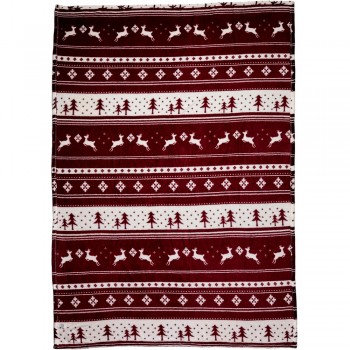 Fleece blanket Fleece blanket with Christmas pattern AIV7599-12