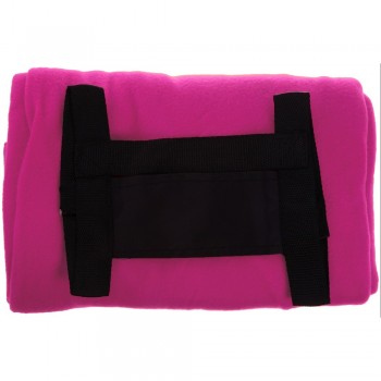 Fleece picnic blanket with handle AIV7687-21