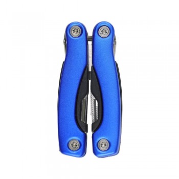 Multifunctional tool in pouch, coloured handle with black details, 12 functions AIV7708/A-04
