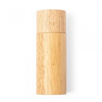 Wooden salt and pepper mill Wooden salt and pepper mill, refillable, reusable AIV8212-17
