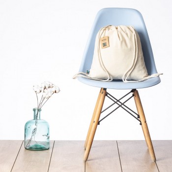 Cotton drawstring bag