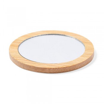 Bamboo mirror, round AIV8381-18