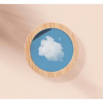 Bamboo mirror, round AIV8381-18
