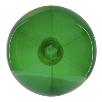 Inflatable beach ball, transparent (excl. -00), (panel: 12 x 30 cm, circuit of the inflated ball: ca. 84 cm) AIV8675-06