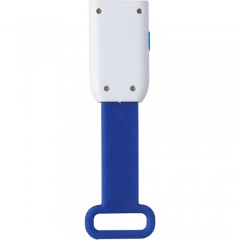 Bicycle light Bicycle light with 3 LED lights in the front and 1 LED light on the top, with silicon strap for attaching purposes AIV8755-04