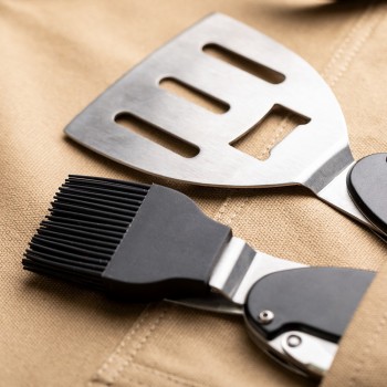 Cotton kitchen apron with 2 pockets AIV8808-00