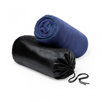 Blanket made from RPET, with pouch AIV8884-04