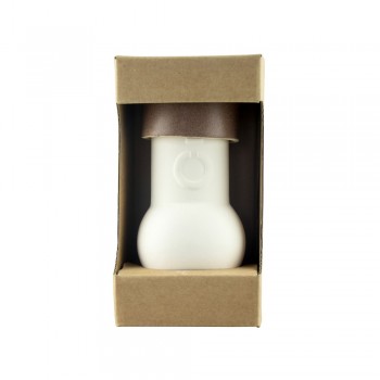 IRiga - ceramic irrigation pot 200 ml for potted and garden plants BRIGHT. Placed in the ground and filled with water, the water passes through its entire surface, watering directly the plant’s roots. This solution significantly reduces water runoff and