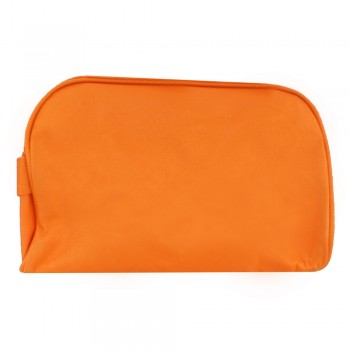 Cosmetic bag with zipped main compartment and carrying strap AIV8957-07