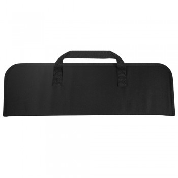 Barbecue set in zipper pouch with carry straps, 4 pcs, long brush, tong, meat fork and spatula AIV9655-03