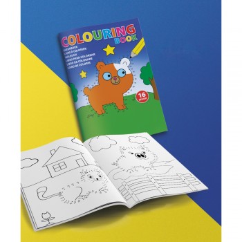 Colouring book, 16 designs on 8 sheets AIV9670-99