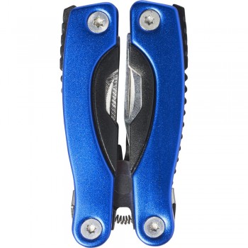 Multifunctional tool, 9 functions: pliers, flat and cross screwdriver, file, saw, knife, nutcracker, can opener and bottle opener AIV9749-11
