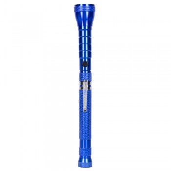 COB torch, telescopic function, flexible upper part, strong magnet on each end, clip AIV9753-04