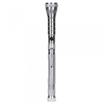 COB torch, telescopic function, flexible upper part, strong magnet on each end, clip AIV9753-32