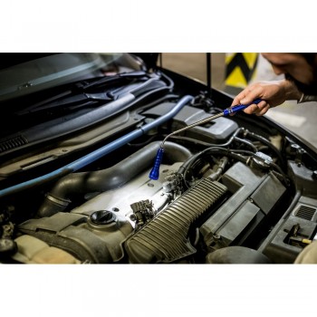 COB torch, telescopic function, flexible upper part, strong magnet on each end, clip AIV9753-32