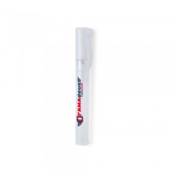 Hand spray in translucent tube (refillable), solution with 65% alcohol content, 10 ml AIV9788-02