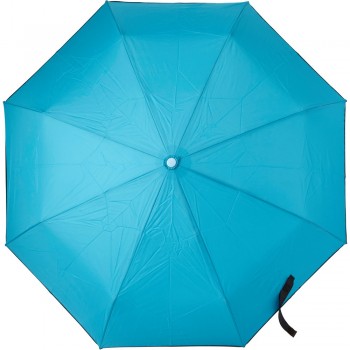 Automatic umbrella, foldable Automatic, foldable umbrella, foldable, 8 panels, metal frame, fibreglass ribs, plastic handle, velcro closing, sleeve included AIV9912-11