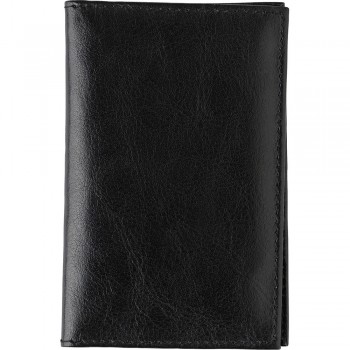 Credit card holder with RFID protection, 3 left side pockets and 1 transparent window on right side AIV9914-03