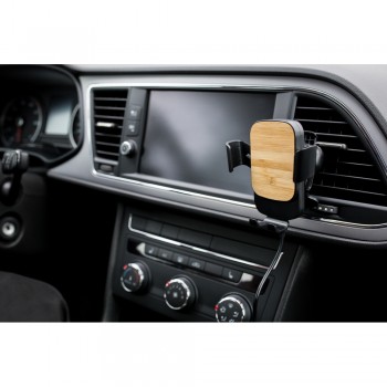 Gravity mobile phone holder for car, wireless charger 15W | Amberle