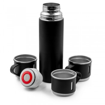Thermos 420 ml and 3 mugs 150 ml | Quavean