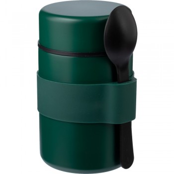 Thermo food container 460 ml with spoon