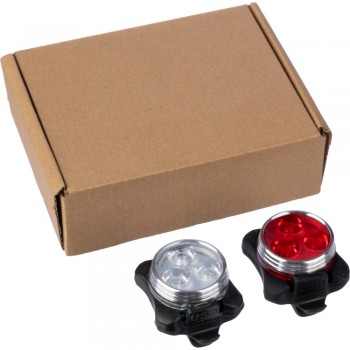 Set of bicycle lights