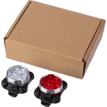 Set of bicycle lights