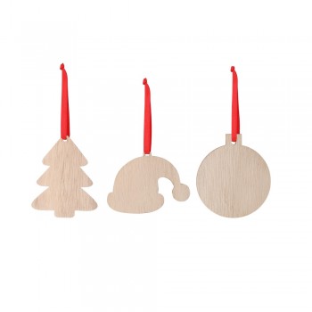Wooden hanger, Christmas pattern