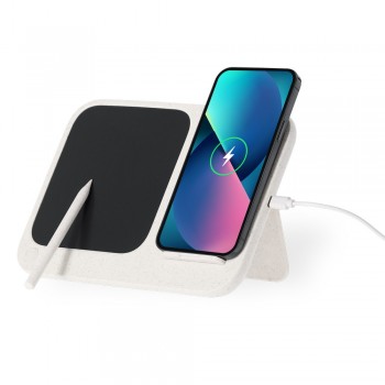 Wireless charger 15W, digital board, phone stand
