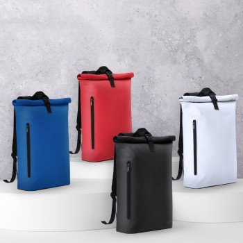 Roll top laptop backpack 15