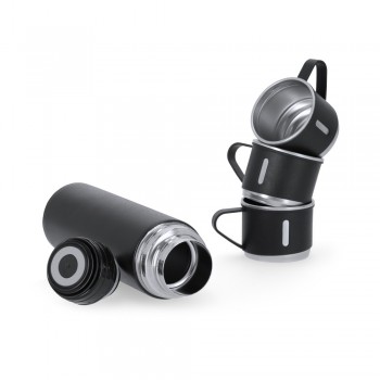 Thermos 420 ml and 3 mugs 140 ml Thermos 420 ml and 3 mugs 140 ml