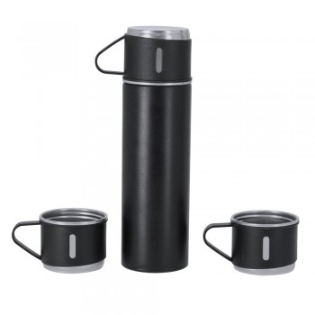 Thermos 420 ml and 3 mugs 140 ml Thermos 420 ml and 3 mugs 140 ml