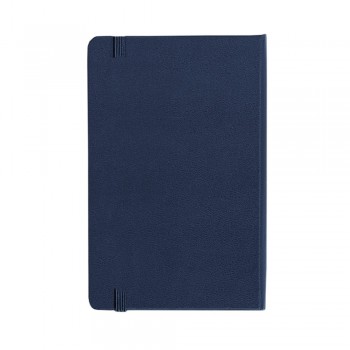 MOLESKINE notebook (approx. A5, large), 240 lined pages, hard cover, inner pocket, ribbon marker and elastic band for closing AIVM301-04
