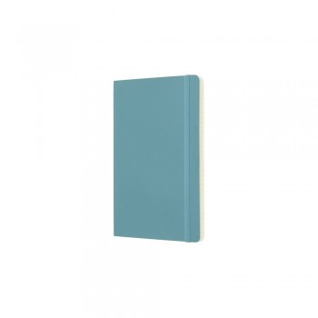 MOLESKINE notebook (approx. A5, large), 192 lined pages, soft cover, inner pocket, ribbon marker and elastic band for closing AIVM303-29