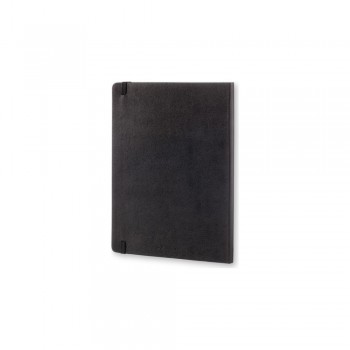 MOLESKINE notebook (approx. B5, XL), hard cover, 192 squared pages, inner pocket, ribbon marker and elastic band for closing AIVM406-03