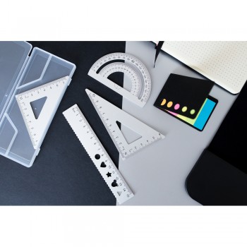 School set, ruler, 2 set squares and protractor | Kaulana School set, ruler, 2 set squares and protractor | Kaulana