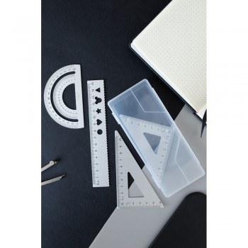 School set, ruler, 2 set squares and protractor | Kaulana School set, ruler, 2 set squares and protractor | Kaulana