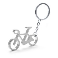 Alumīnija velosipēda atslēgu piekariņš, sudraba krāsā