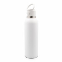 Air Gifts termopudele 700 ml ar salmiņu, baltā krāsā