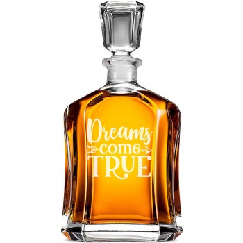 Unikāla Viskijakarafe ar Uzrakstu - 